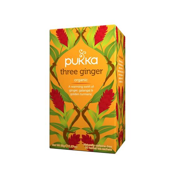 Order Pukka Three Ginger Organic Herbal Tea Bags, 20 CT  food online from Cvs store, ARCADIA on bringmethat.com