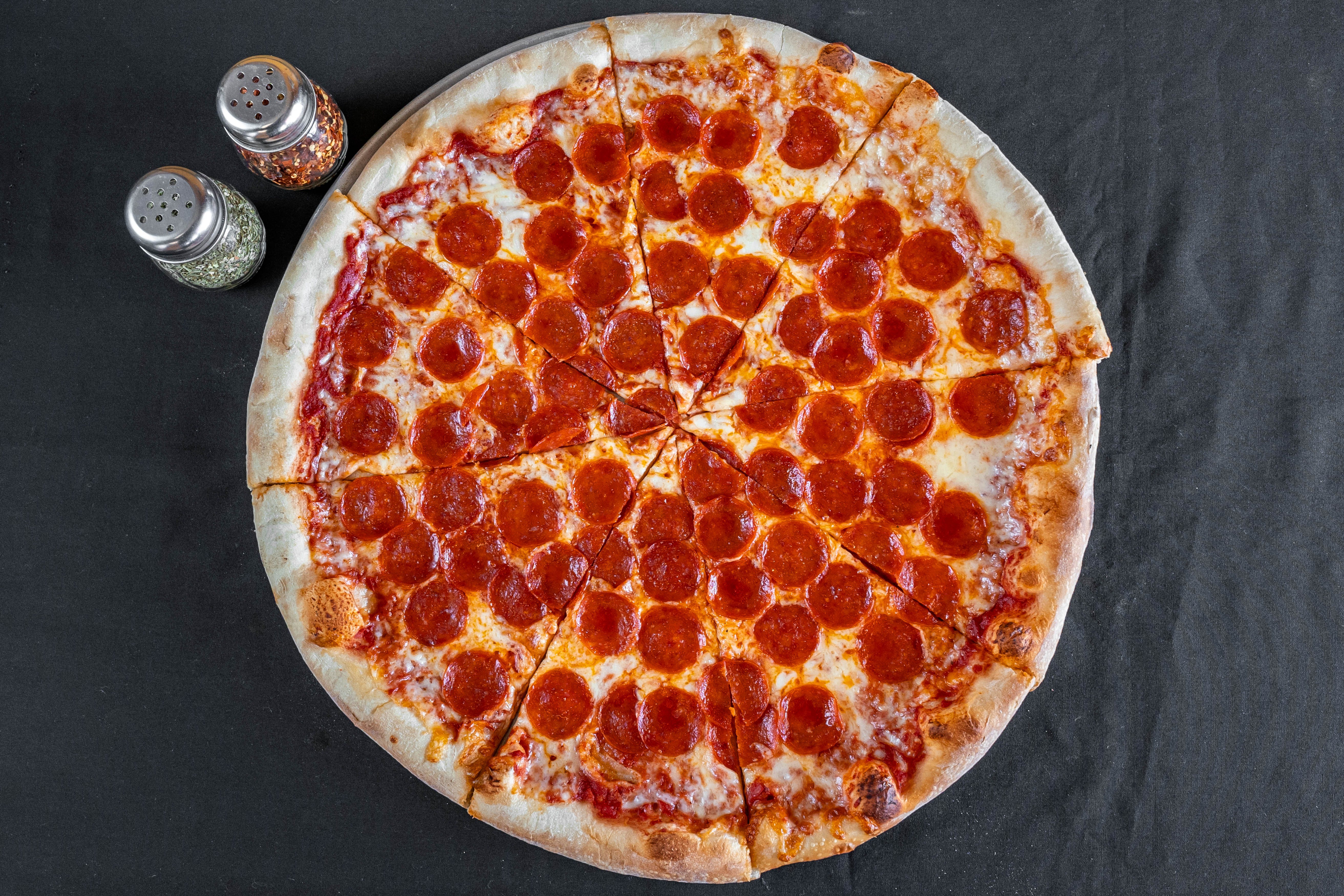Order Pepperoni Pizza - Personal 10'' food online from Nicos Pizza store, New Britain on bringmethat.com