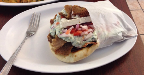 Order Super Gyro Sandwich food online from Mikonos Grill store, Milpitas on bringmethat.com