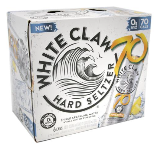 Order White Claw Pineapple food online from Top Hat Liquor store, Glendora on bringmethat.com