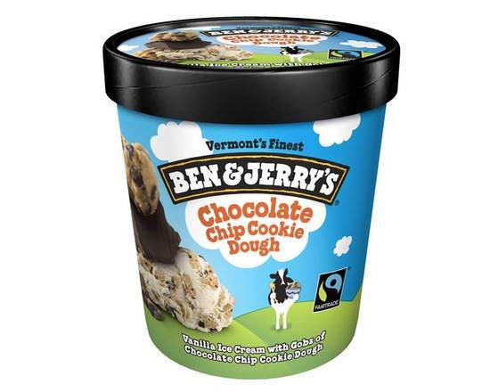 Order Ben & Jerry's Pint - Chocolate Chip Cookie Dough food online from Ice Cream & More Anaheim store, Anaheim on bringmethat.com