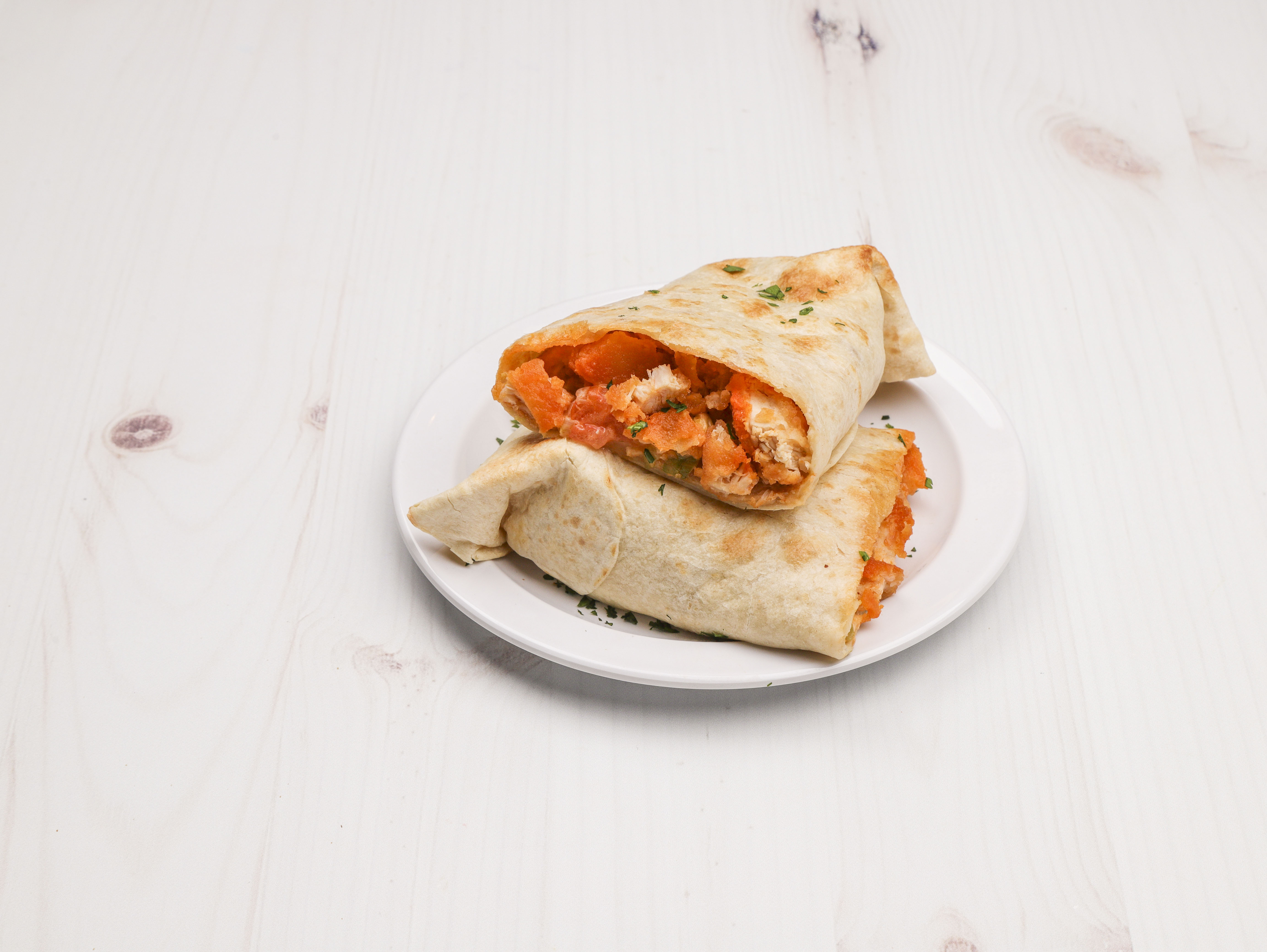 Order Buffalo Chicken Wrap food online from Little Sicily Pizza store, Somerdale on bringmethat.com