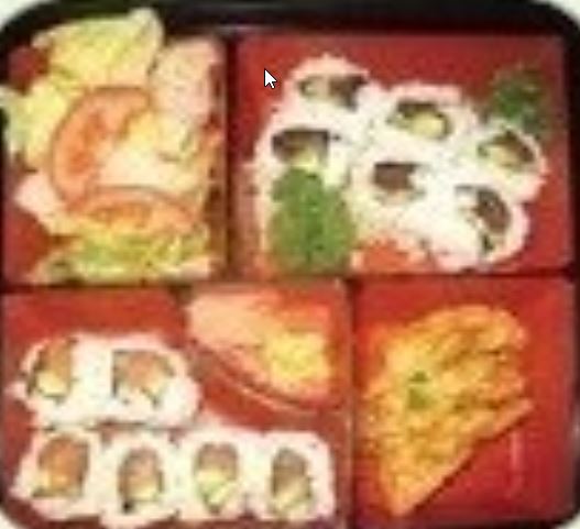 Order Roselle Combo Lunch Special food online from Sushi Cafe store, South Elgin on bringmethat.com