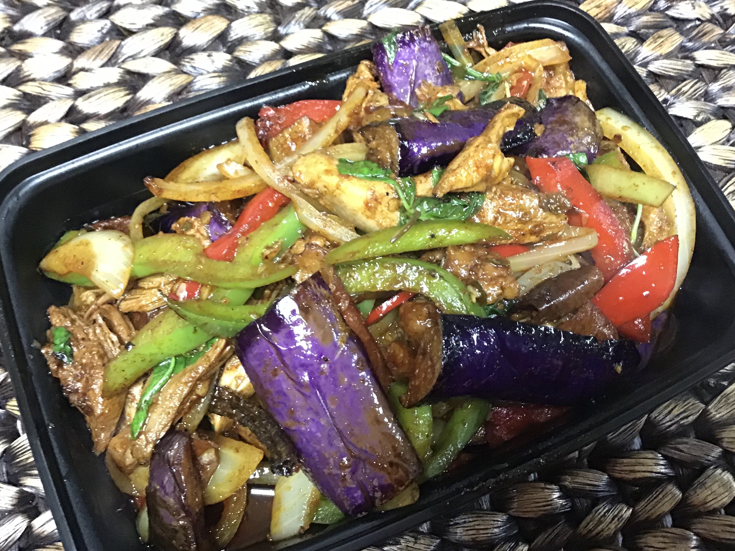 Order Spicy Eggplant Entree food online from Angel Thai Cuisine store, Glendale on bringmethat.com