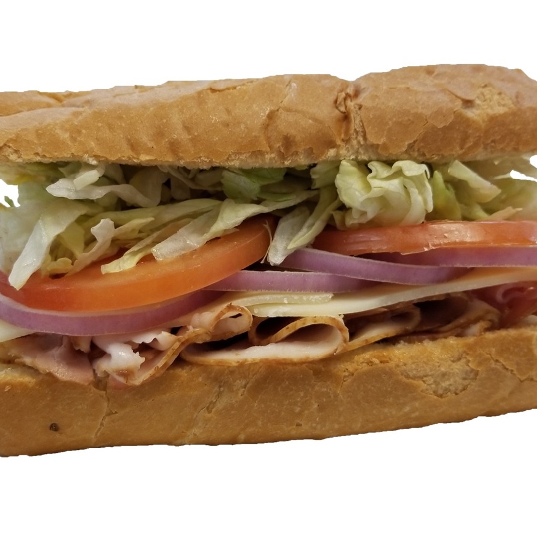 Order Ham & Swiss Sandwich food online from Lucky California store, San Jose on bringmethat.com