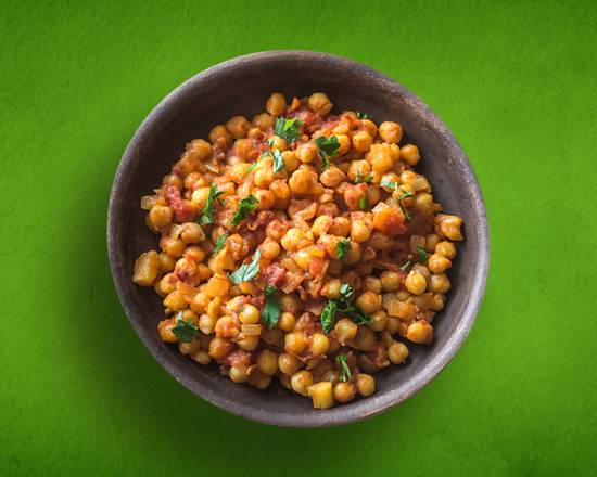 Order Spiced Chickpea Fiesta (Vegan) food online from United Kitchens Of India store, Exton on bringmethat.com