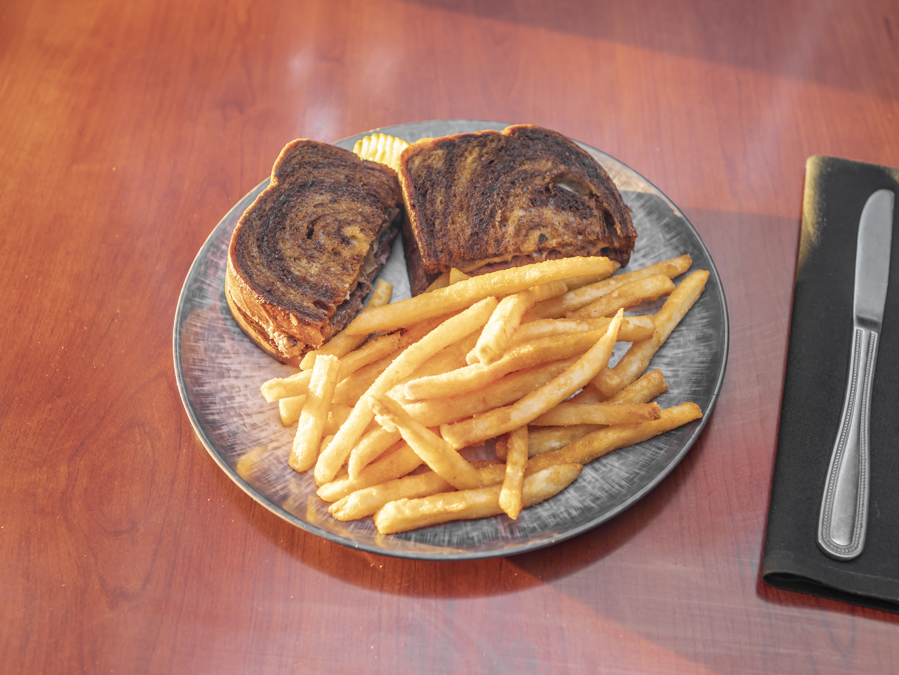 Order Patty Melt food online from Firehouse Bar & Grill store, St. Louis on bringmethat.com