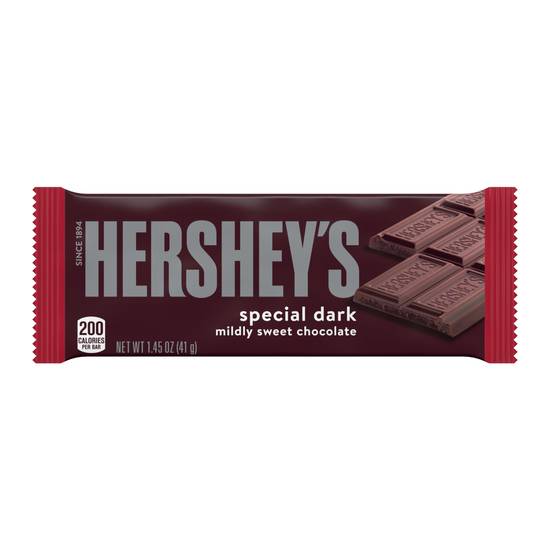 Order Hershey's Special Dark Mildly Sweet Chocolate Candy Bar, 1.45 OZ food online from Cvs store, PEARL on bringmethat.com