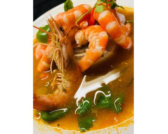 Order Camarón soup food online from Karina Mexican Seafood store, National City on bringmethat.com