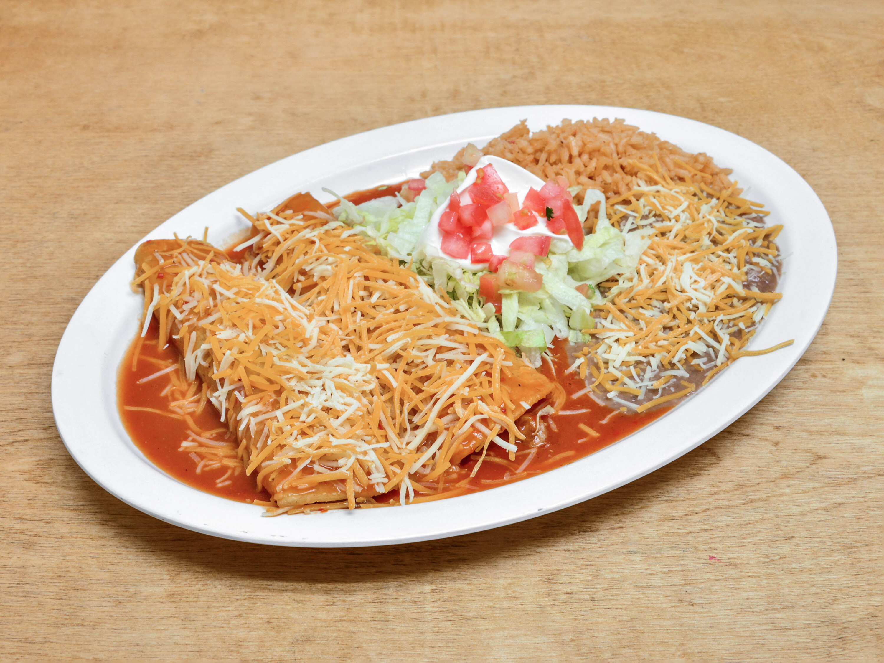 Order Cheese Enchilada food online from Victor Taco Shop store, Dayton on bringmethat.com