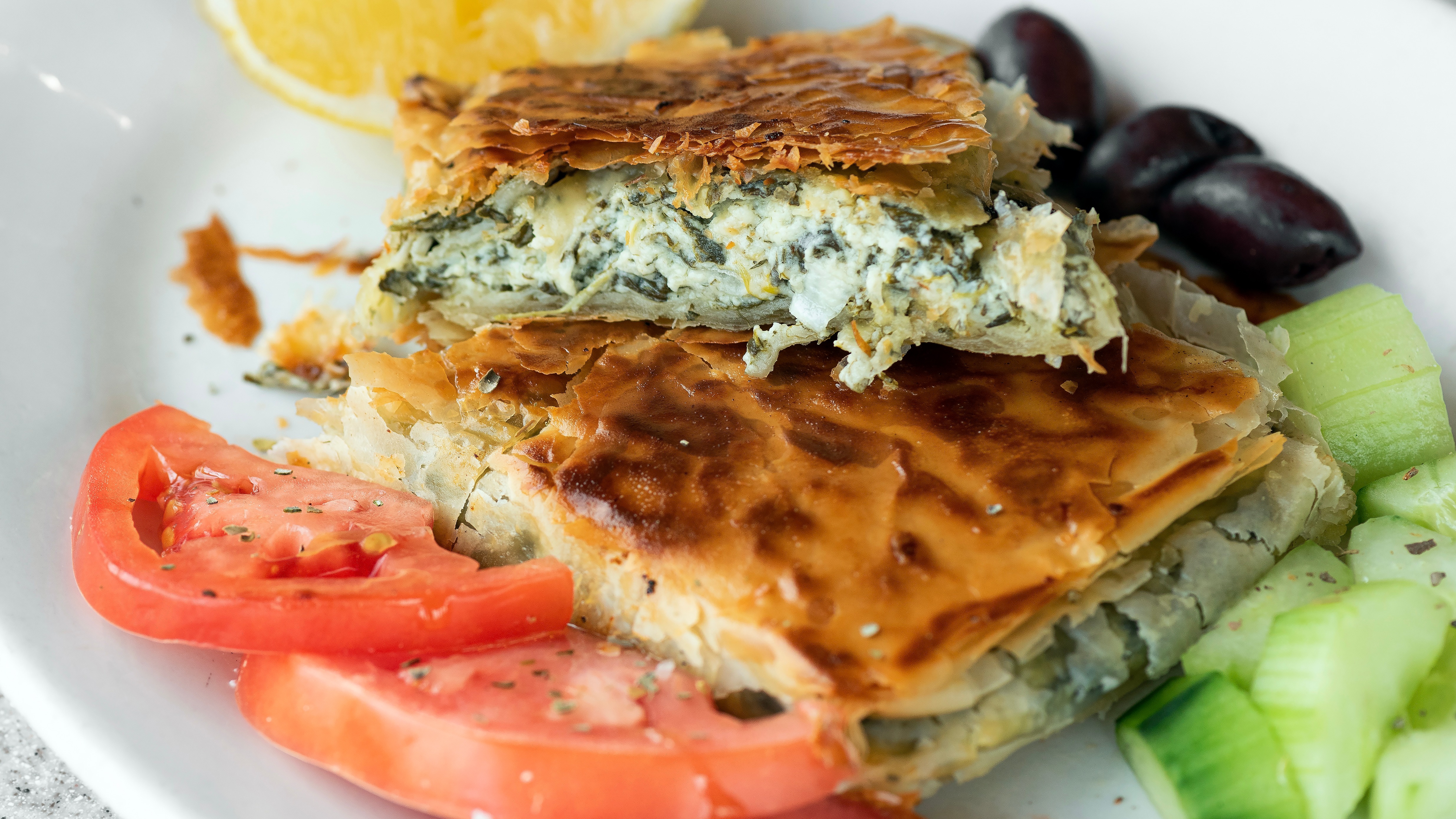 Order Spinach Pie food online from Hubs Chicken Gyros Ribs store, Chicago on bringmethat.com