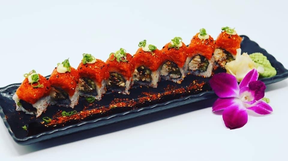 Order RED BEACH ROLL food online from Wok and Roll store, Washington on bringmethat.com