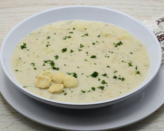 Order Bowl New England Clam Chowder food online from Bubba Gump Shrimp Co. store, Universal City on bringmethat.com