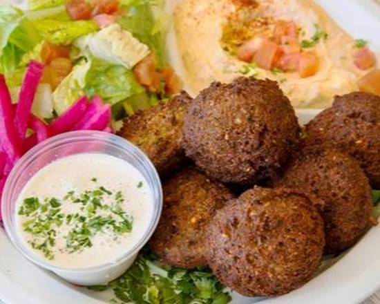 Order Falafel Plate food online from Chicken Maison store, Rancho Palos Verdes on bringmethat.com