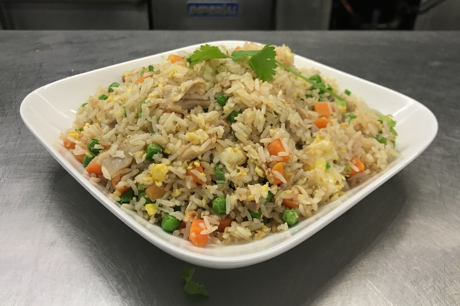 Order Chicken Fried Rice - 鷄炒飯 food online from Grant Place store, San Francisco on bringmethat.com