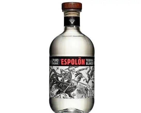 Order Espolon Silver, 1.5L tequila (40.0% ABV) food online from Bushwick store, Brooklyn on bringmethat.com