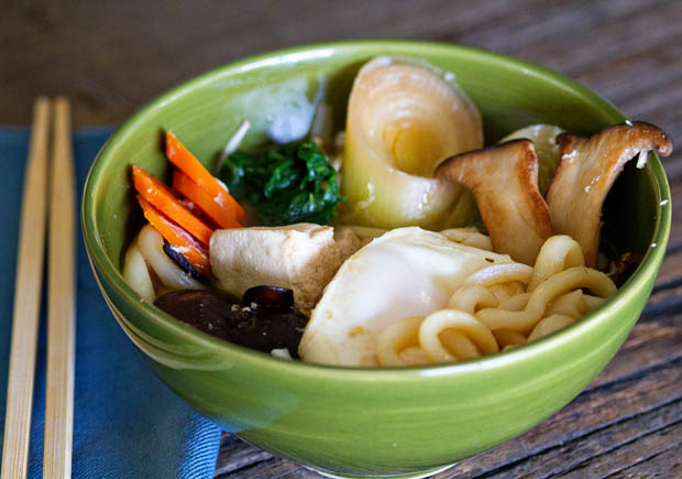 Order Mushroom Udon food online from Tomomi Sushi store, Alhambra on bringmethat.com
