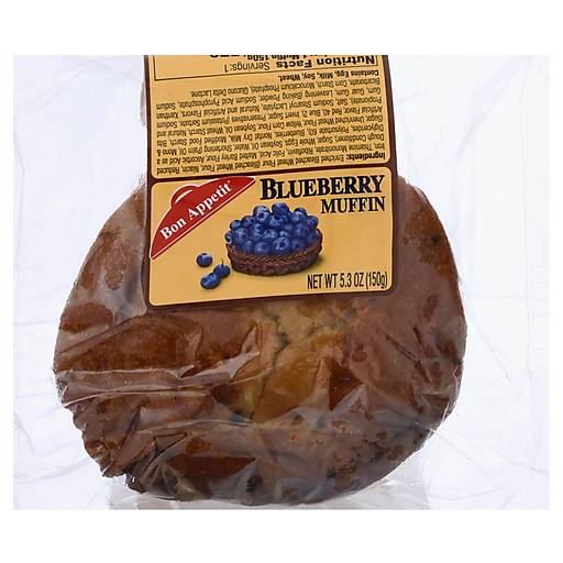 Order Bon Apettit Blueberry Muffin food online from Pepack Sunoco store, Peapack on bringmethat.com