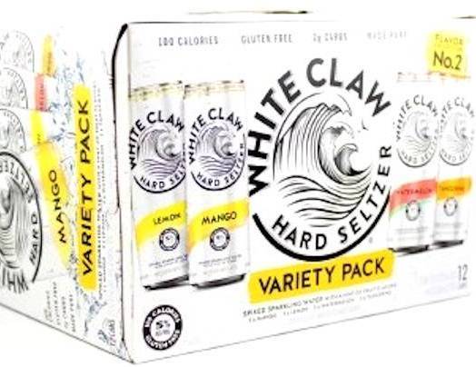 Order White Claw Variety Pack #2, 12pk-12oz can hard seltzer (5.0% ABV) food online from 50th Street Liquor, Beer & Wine store, Lubbock on bringmethat.com