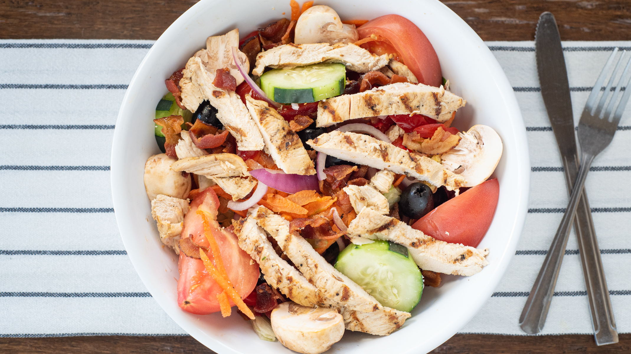 Order Cobb Salad food online from Westover Pizza store, Stamford on bringmethat.com