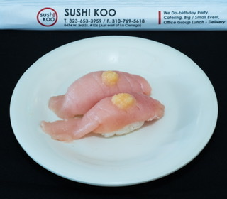 Order 2 Piece of Albacore Sushi food online from Sushi Koo store, Los Angeles on bringmethat.com