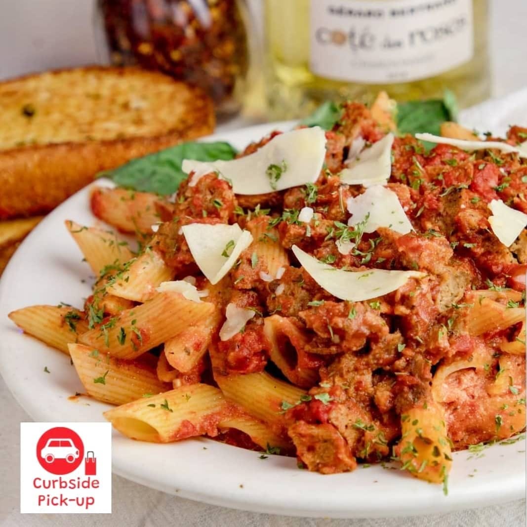 Order Baked Penne - Pasta food online from The Pizza Store store, Laguna Hills on bringmethat.com