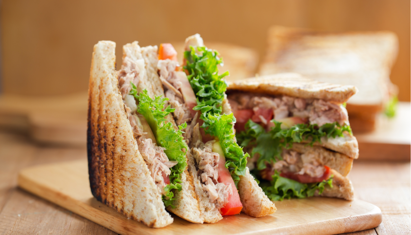 Order Tuna Salad Sandwich food online from Summer Rain Cafe store, San Francisco on bringmethat.com