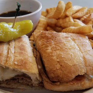 Order French Dip Sandwich food online from Grandma's Pancake House store, Shelbyville on bringmethat.com
