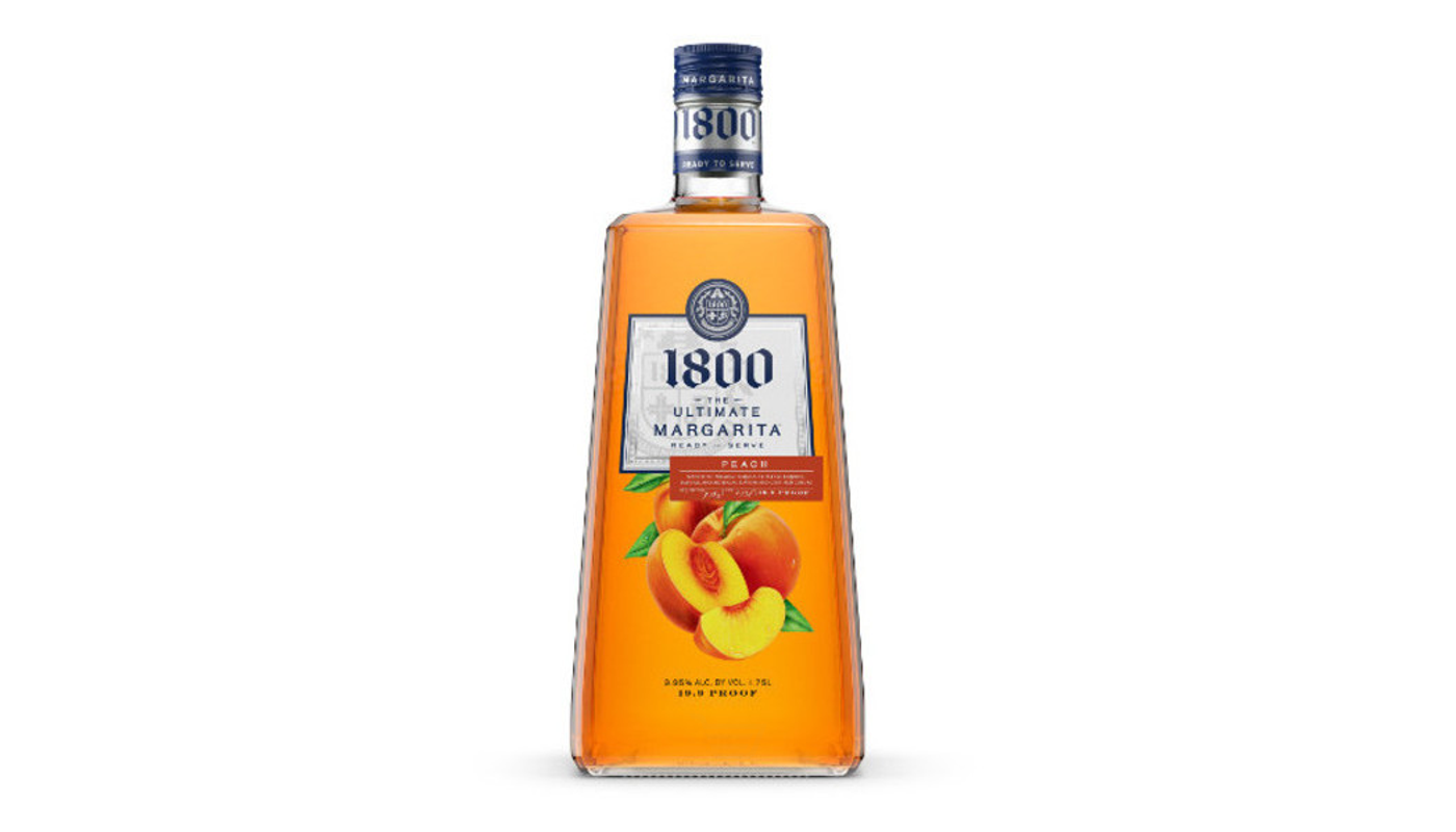 Order 1800 Ultimate Peach Margarita 1.75L food online from Dimension Liquor store, Lake Forest on bringmethat.com