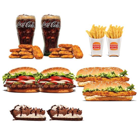 Order Family Bundle Classic food online from Burger King store, Weirton on bringmethat.com