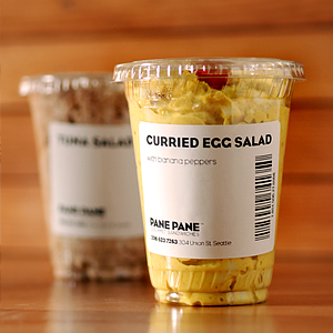 Order Curried Egg Salad [Packaged] food online from Pane Pane Sandwiches store, Seattle on bringmethat.com