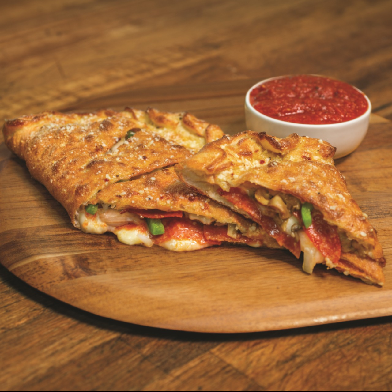 Order Pepperoni Calzone 	 food online from Marco Pizza store, Live Oak on bringmethat.com
