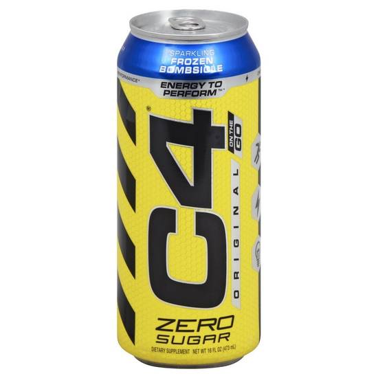 Order Cellucor C4 Energy Drink Frozen Bombsicle (16 oz) food online from Rite Aid store, Whitehall on bringmethat.com