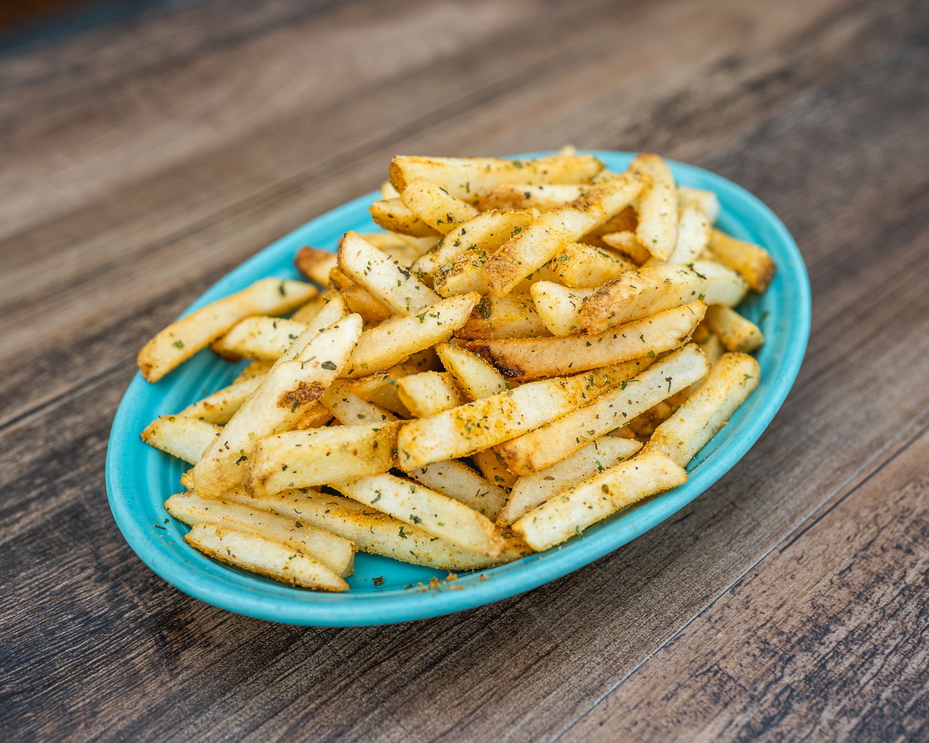 Order Seasoned French Fries food online from Chile Verde Cafe - Northwest store, Columbus on bringmethat.com