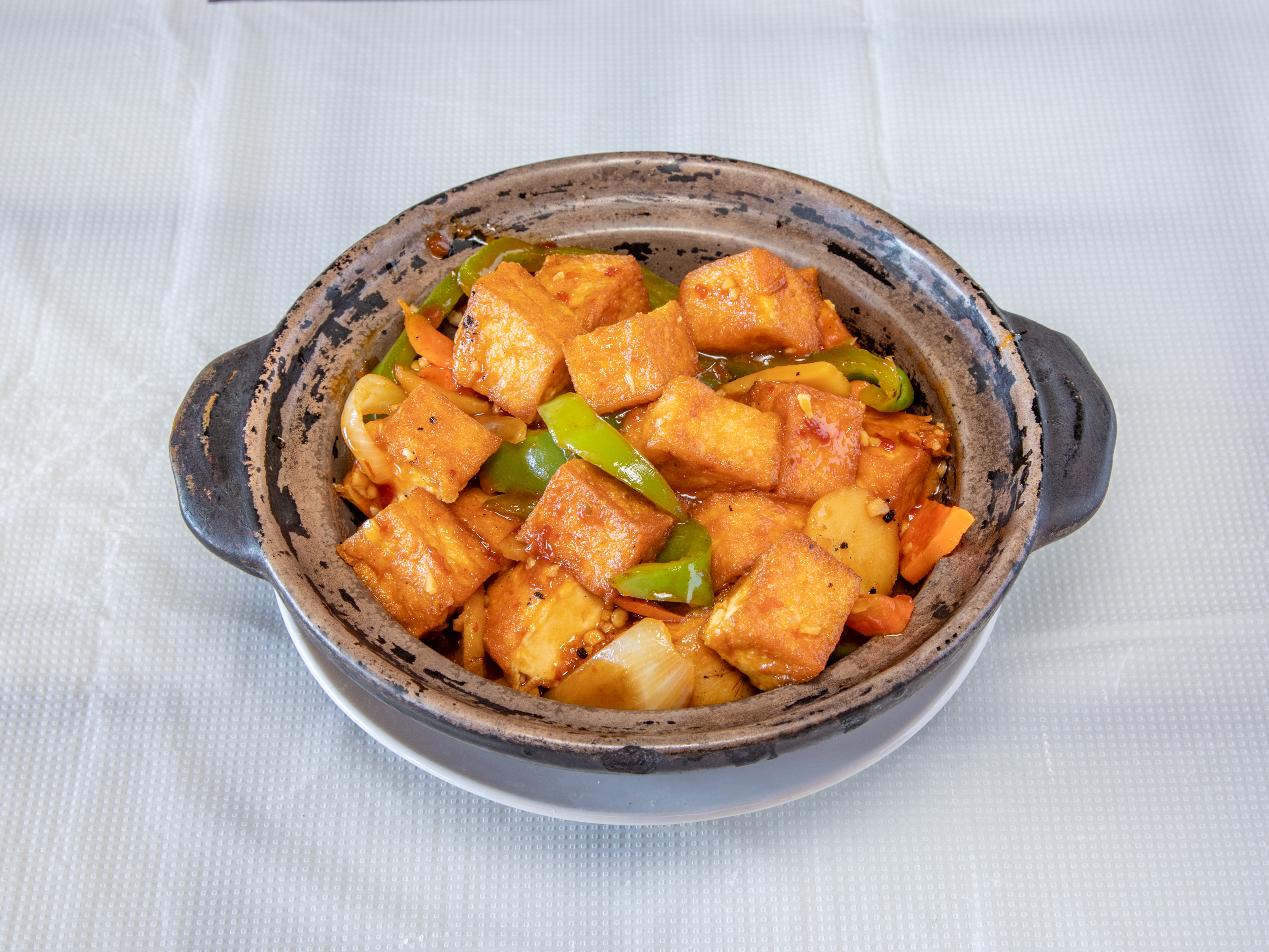 Order Sizzling Tofu food online from Bamboo Cafe store, Glendale on bringmethat.com