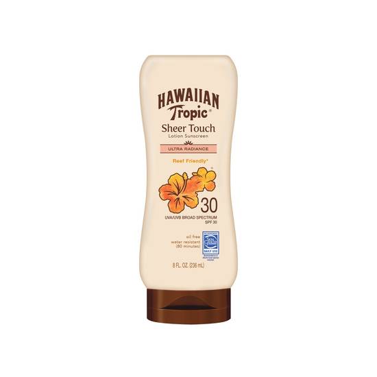 Order Hawaiian Tropic Sheer Touch Sunscreen Lotion, SPF 30, 8 OZ food online from Cvs store, LANCASTER on bringmethat.com