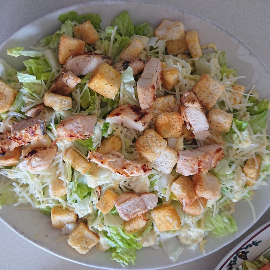 Order Caesar Salad food online from Burgers N Beyond store, Fort Worth on bringmethat.com