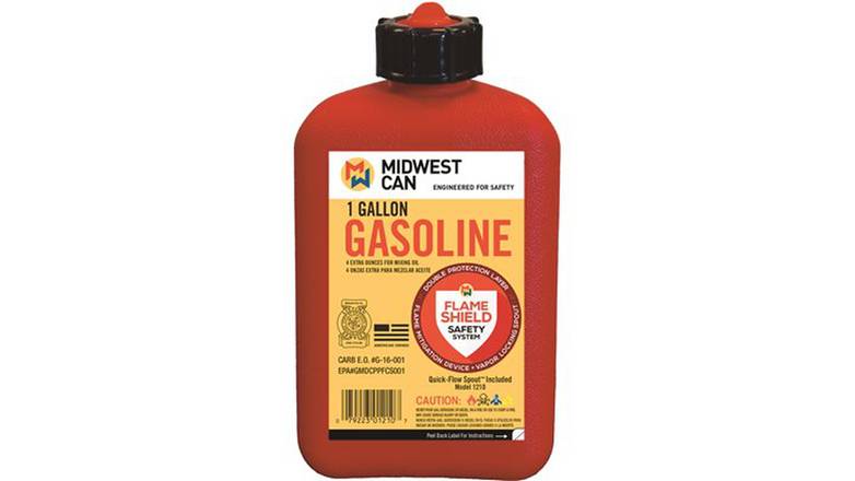 Order Midwest Can Gasoline food online from Trumbull Mobil store, Trumbull on bringmethat.com