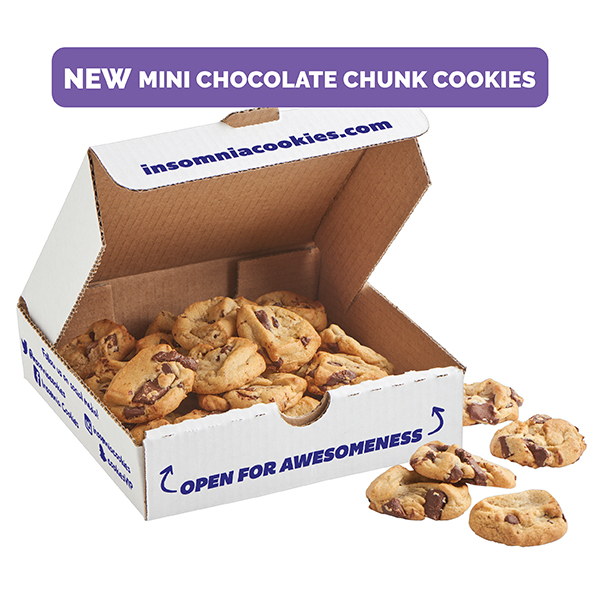 Order Mini 24-Pack food online from Insomnia Cookies store, Cincinnati on bringmethat.com