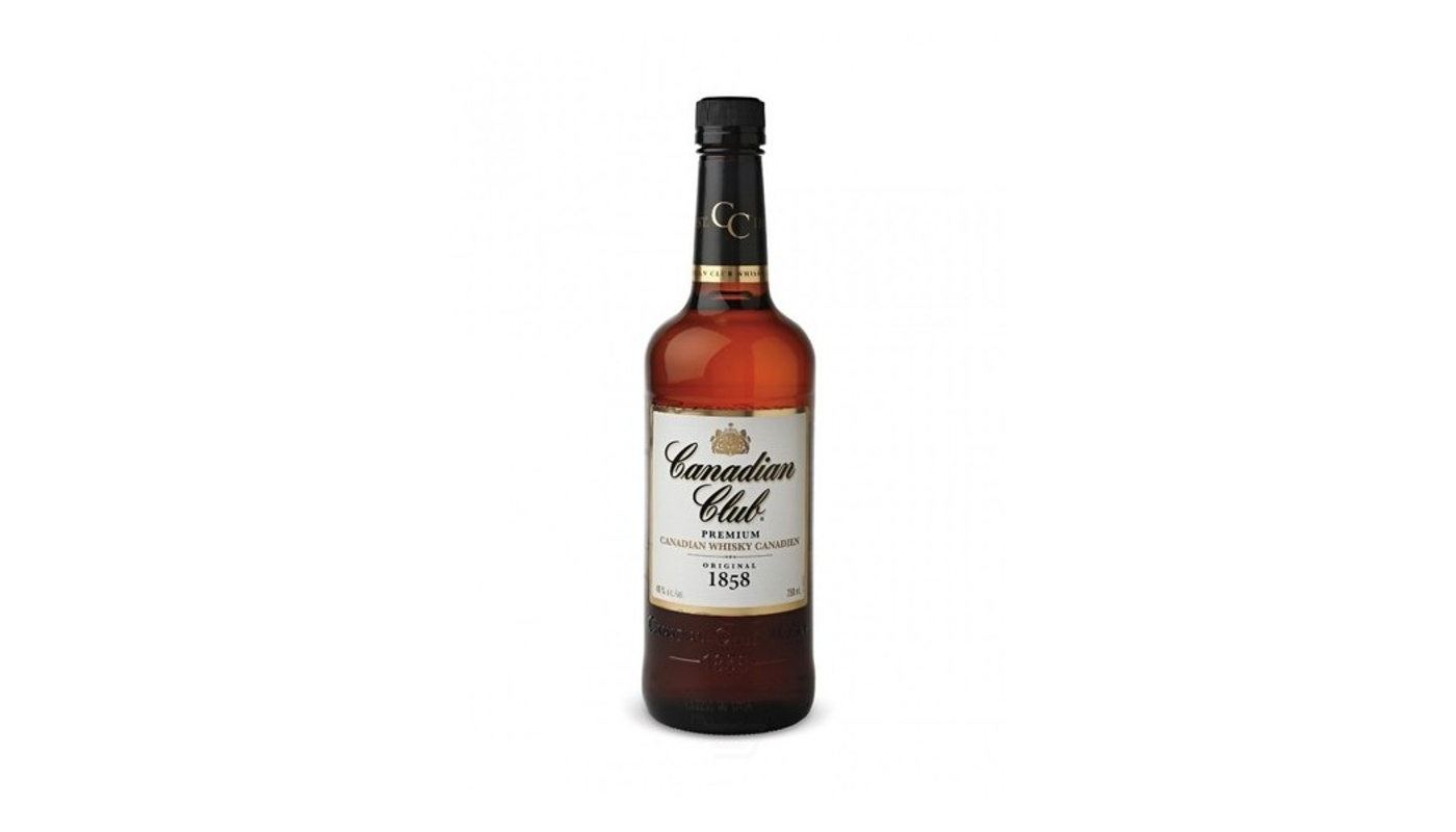 Order Canadian Club Barrel Blended Canadian Whisky 200mL food online from Liquor Palace store, Burbank on bringmethat.com