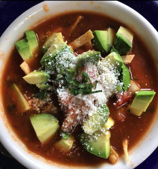 Order Tortilla Soup Cup food online from Loco Patron store, Tempe on bringmethat.com