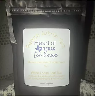 Order Peach White food online from Heart Of Texas Tea House Llc store, Lavon on bringmethat.com