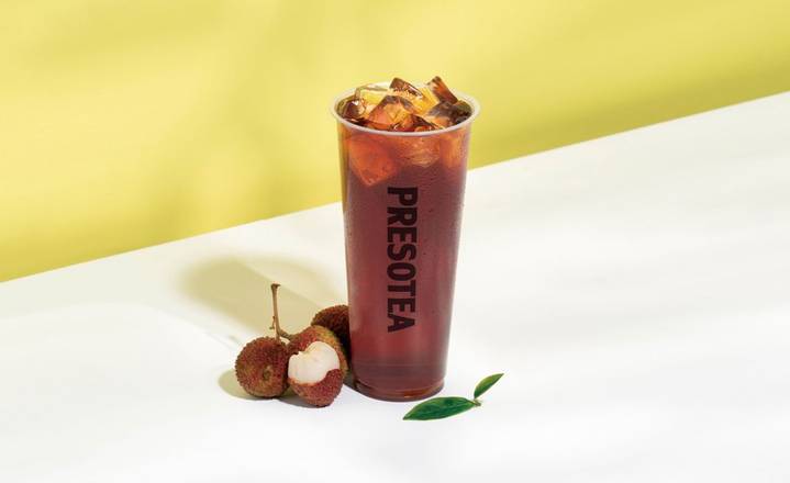 Order Lychee Black Tea food online from Presotea store, Commerce Charter Township on bringmethat.com