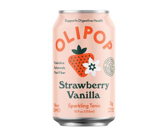 Order OLIPOP Strawberry Vanilla food online from Sumac store, San Francisco on bringmethat.com