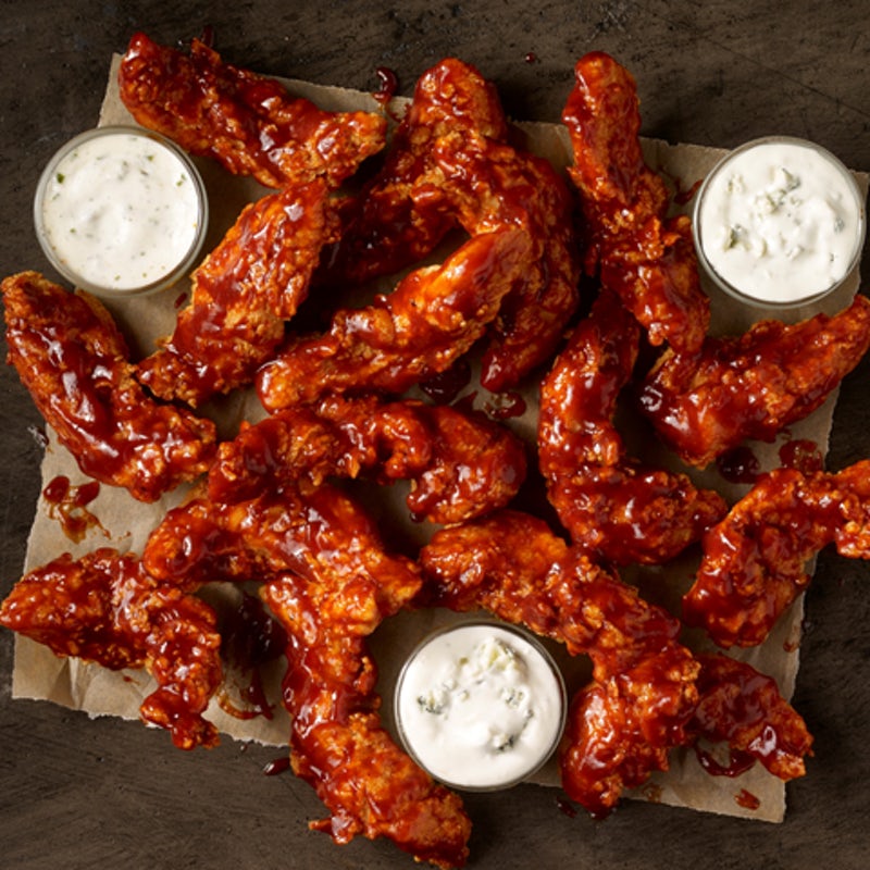 Order 16 ct. Strips food online from Wings Out store, Camp Hill on bringmethat.com