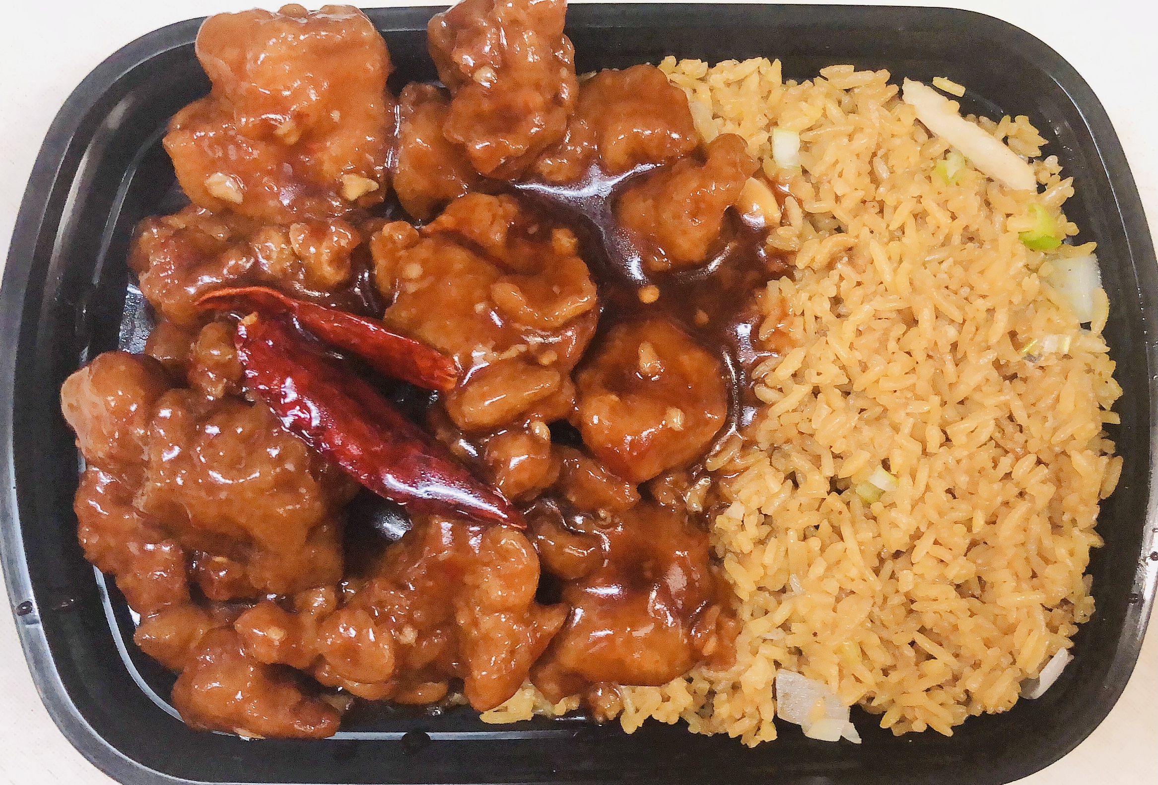 Order C18. 左宗鸡 General Tso's Chicken Dinner food online from Asian Express store, Radcliff on bringmethat.com