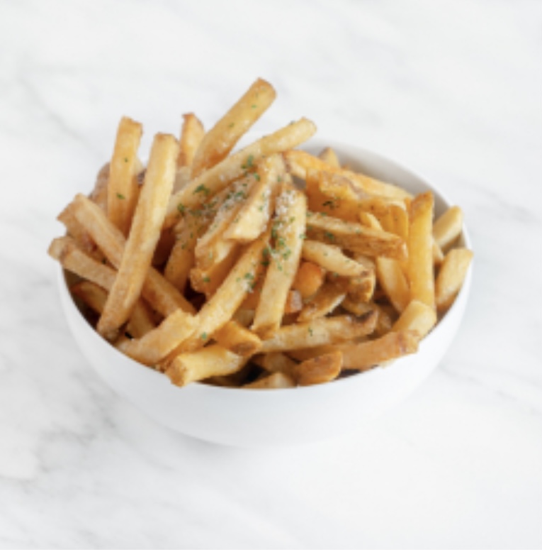 Order White Truffle oil Fries food online from By The Way Burger store, Los Angeles on bringmethat.com