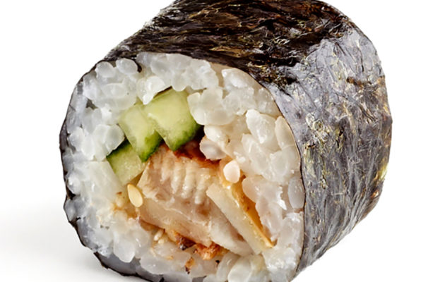 Order Fresh Water Eel Roll food online from Kiraku Ramen & Sushi store, Gardena on bringmethat.com