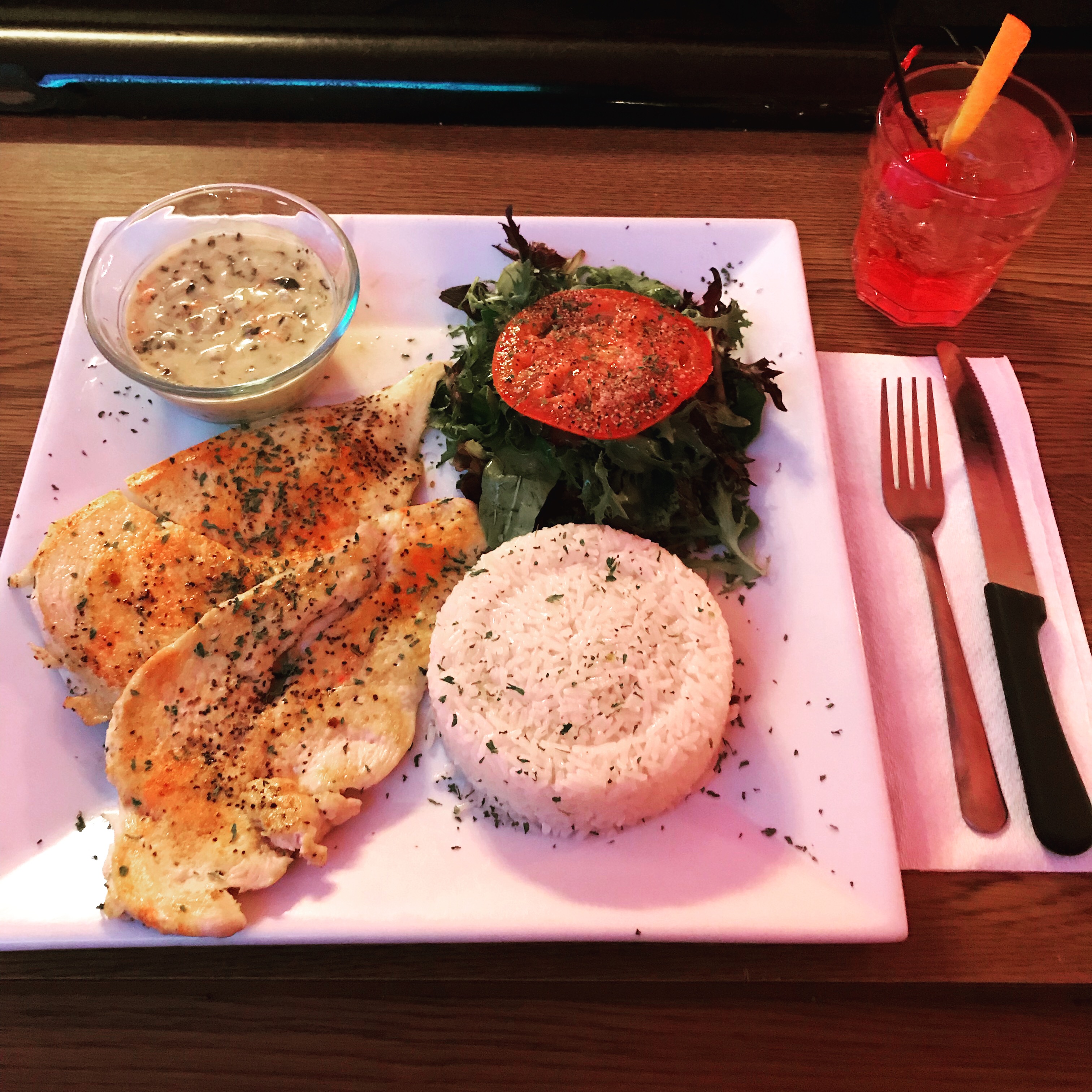 Order Grilled Chicken Breast food online from Lit Sports Lounge & Grill store, New Rochelle on bringmethat.com