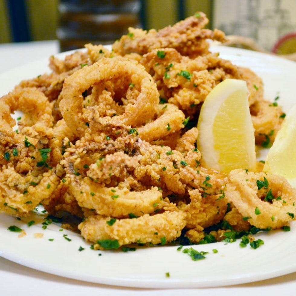 Order Calamari Fritti - Appetizer food online from Zia Maria store, New York on bringmethat.com